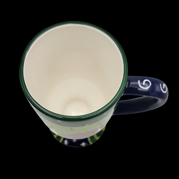 Milson & Louis Watermelon Coffee Cocoa Mug Hand Painted - Picture 5 of 9